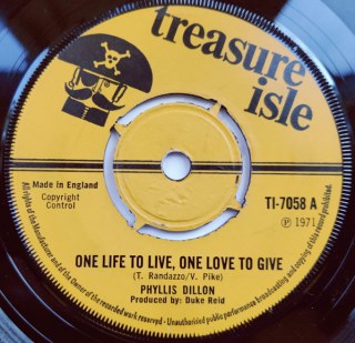 PHYLLIS DILLON / TOOMY MCCOOK - ONE LIFE TO LIVE ONE LOVE TO GIVE / MY BEST DRESS