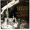 OSCARS MOTETTKÖR / TORSTEN NILSSON / MARIANNE MELLNÄS / ALF LINDER - CANTATE DOMINO