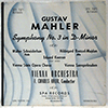GUSTAV MAHLER / F. CHARLES ADLER / VIENNA ORCHESTRA - SYMPHONY NO. 3 IN D-MINOR