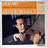 MOZART / ARTHUR GRUMIAUX - VIOLINKONZERTE B-DUR KV 207 UND D-DUR KV 218