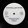 FRANKIE GEE - SPIRITS OF THE PARTY / MIXED UP SHOOK UP BOY / PROMO