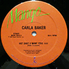 CARLA BAKER - HOT SHOT (I WANT YOU) / (IT'S YOU) YOU MAKE MY WORLD GO AROUND