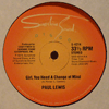 PAUL LEWIS - INNER CITY BLUES / GIRL YOU NEED A CHANGE OF MIND