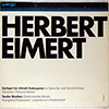 HERBERT EIMERT - EPITAPH FÜR AIKICHI KUBOYAMA / SECHS STUDIEN