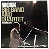THELONIOUS MONK - BIG BAND AND QUARTET IN CONCERT / MONO