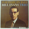 BILL EVANS TRIO - PORTRAIT IN JAZZ
