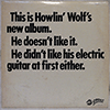 HOWLIN' WOLF - THE HOWLIN' WOLF ALBUM
