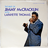 JIMMY MCCRACKLIN / LAFAYETTE THOMAS - THE BEST OF JIMMY MCCRACKLIN WITH LAFAYETTE THOMAS