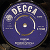 MARIANNE FAITHFULL - COUNTING / I'D LIKE TO DIAL YOUR NUMBER