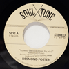DESMOND FOSTER - LOVE TO BE LOVED (JUST BY YOU) / LOVE BURNS