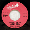 ARTHUR K ADAMS - I'M LONELY FOR YOU / LET YOUR HAIR DOWN