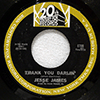 JESSE JAMES - THANK YOU DARLIN' / BRING MY BABY BACK