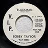BOBBY TAYLOR: BLACKMAIL / PROMO