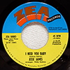 JESSE JAMES - I NEED YOU BABY / HOME AT LAST