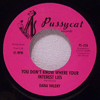 DANA VALERY - YOU DON'T KNOW WHERE YOUR INTEREST LIES