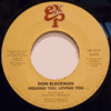 DON BLACKMAN - HOLDING YOU, LOVING YOU / HEART'S DESIRE