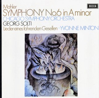 MAHLER / CHICAGO SYMPHONY ORCHESTRA / GEORG SOLTI - SYMPHONY NO. 6 IN A MINOR / LIEDER EINES FAHRENDEN GESELLEN