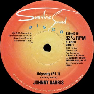 JOHNNY HARRIS - ODYSSEY