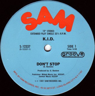 K.I.D. - DON'T STOP / DO IT AGAIN