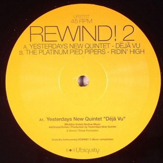 YESTERDAYS NEW QUINTET / PLATINUM PIED PIPERS - REWIND! 2 SAMPLER