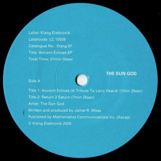 SUN GOD - ANCIENT ECHOES EP