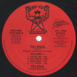 TELESIS FEAT. BRICKHARD, THE MECHANIK AND FRIENDS - VOLUME 1