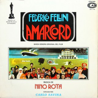 NINO ROTA - AMARCORD (BANDA SONORA ORIGINAL DEL FILM)