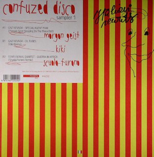 GAZ NEVADA / CONFUSIONAL QUARTET - CONFUZED DISCO SAMPLER 1