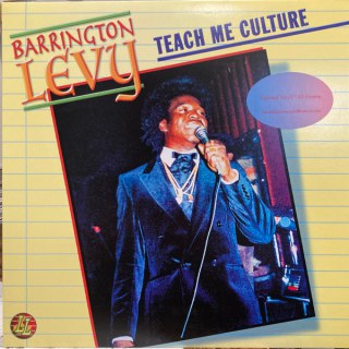 BARRINGTON LEVY - TEACH ME CULTURE / CLEAR VINYL