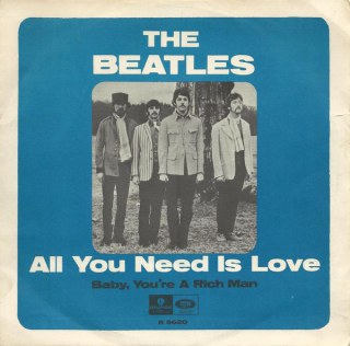 BEATLES - ALL YOU NEED IS LOVE / BABY YOU'RE A RICH MAN