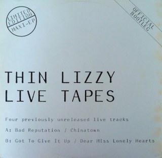 THIN LIZZY - OFFICIAL BOOTLEG THIN LIZZY LIVE TAPES
