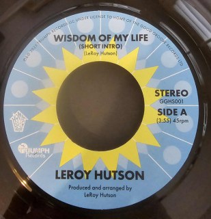 LEROY HUTSON - WISDOM OF MY LIFE