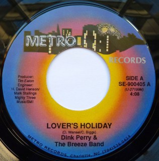 DINK PERRY &AMP; THE BREEZE BAND - LOVER'S HOLIDAY / IF IT IS THAT WAY