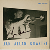 JAN ALLAN QUARTET: SXP 2500 / SIGNED BY ARTIST